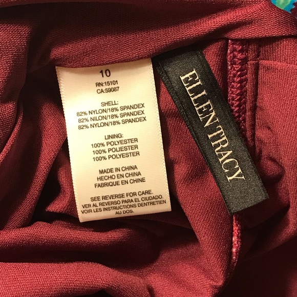 Ellen Tracy Swimsuit Power Paisley - Picture 15 of 16